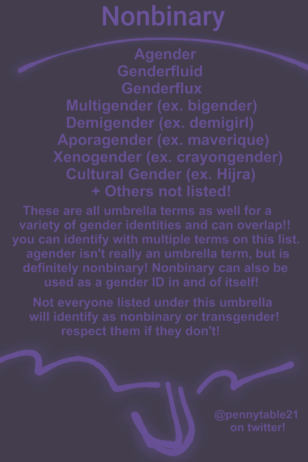 nonbinary umbrella